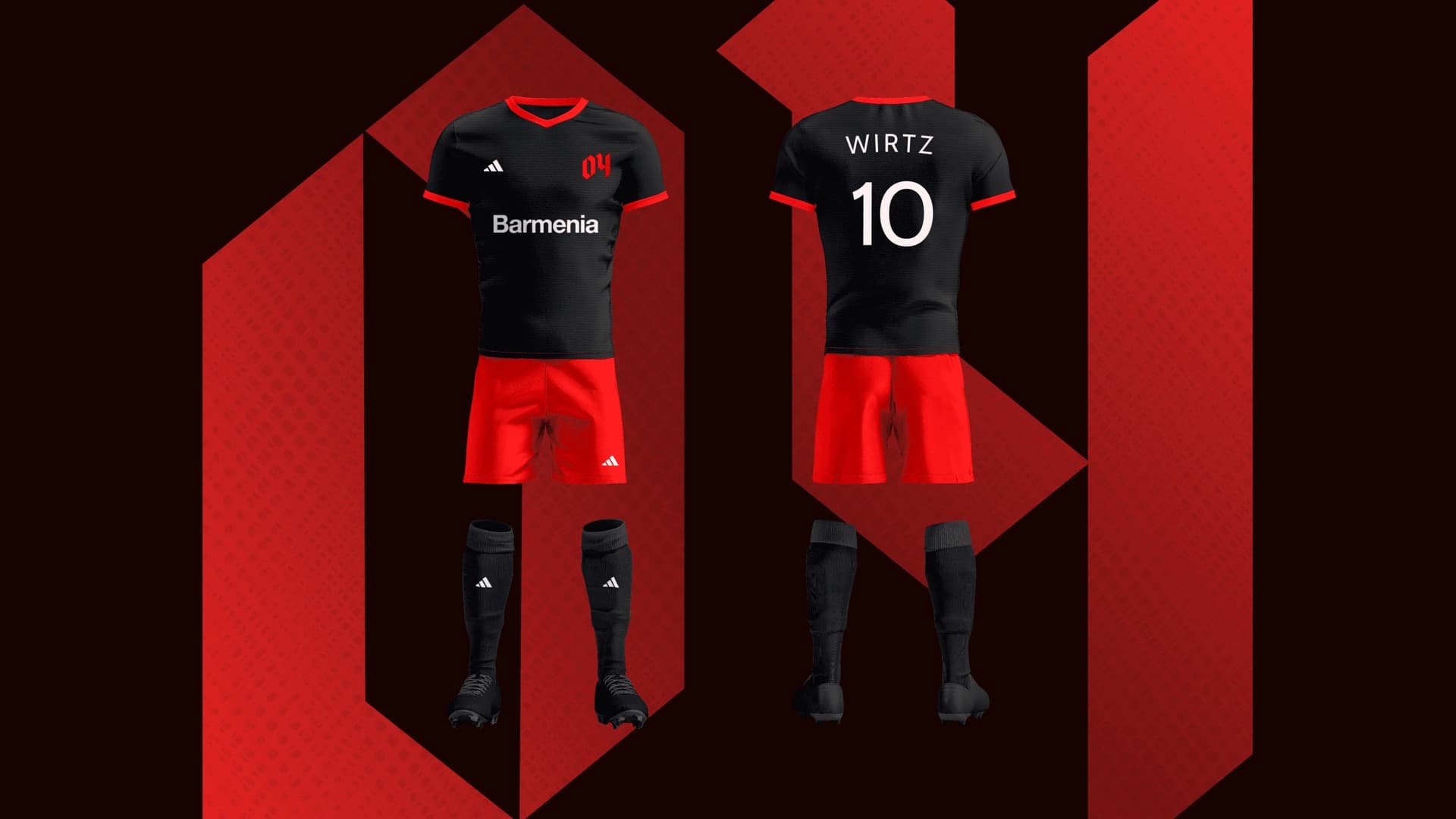 Bayer Leverkusen kit design — Barmenia Wirtz 10